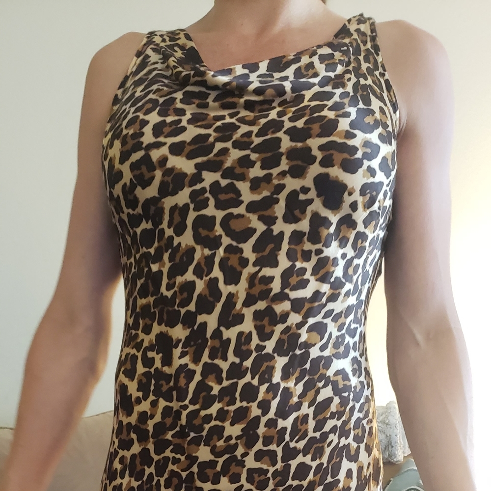 Animal/leopard print dress